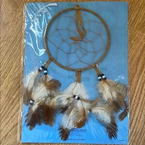 Dreamcatcher Wall Hanging – Feathers – Approx. 5” across